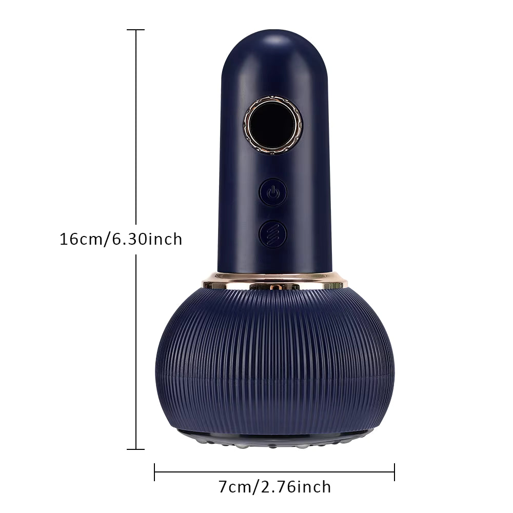 Electric Cupping & Guasha Massage Device with 9-Level Suction and Heat Therapy